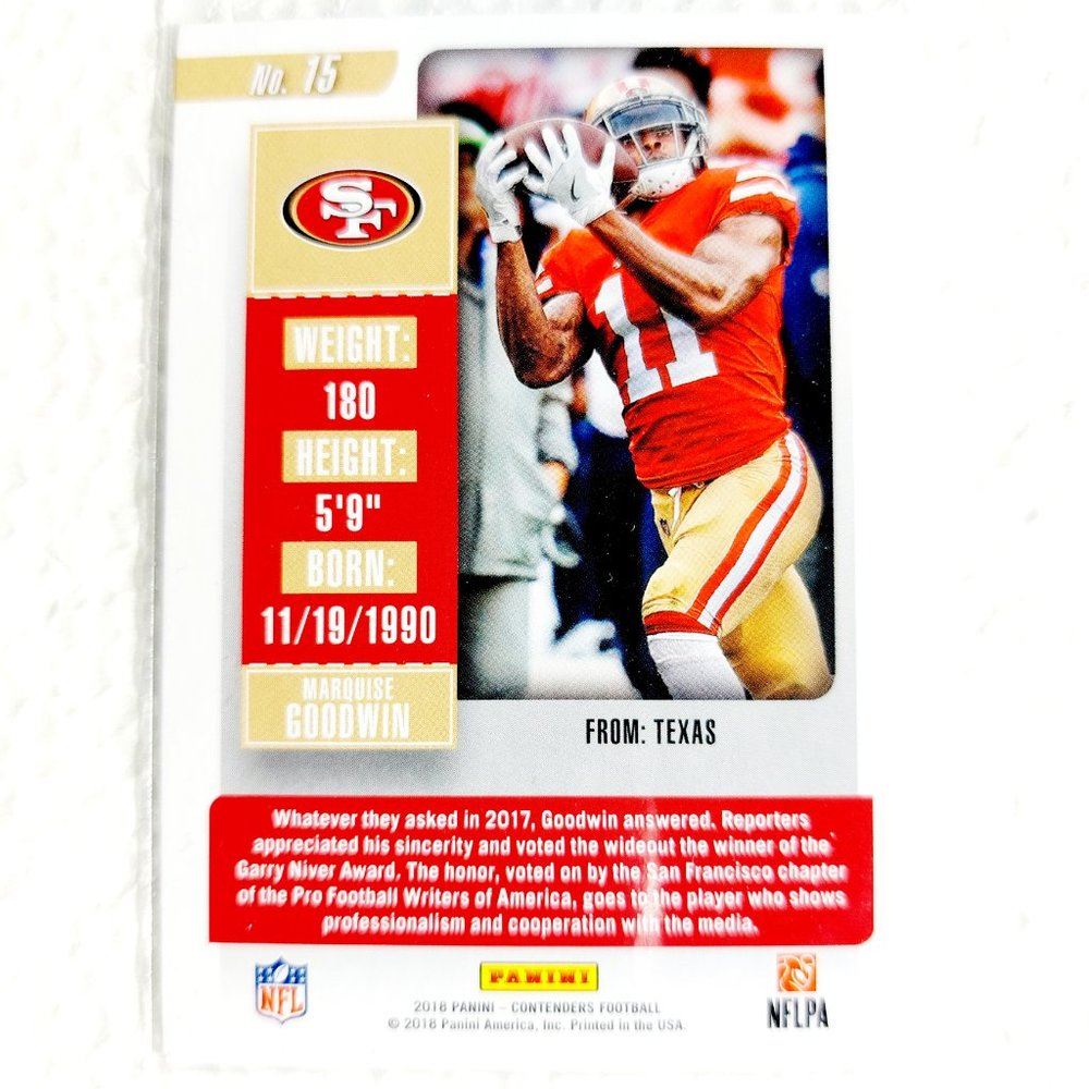 San Francisco 49ers 4 Card Lot - FTBL [28_15] - Picture 7 of 9